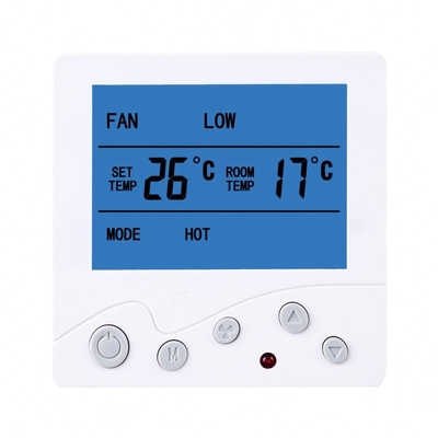 Modern WSK-9W fan coil unit thermostat can be applied to temperature control